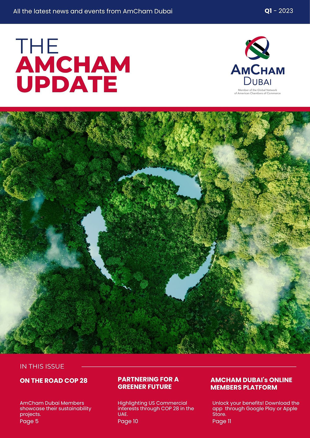 The AmCham Update Q1 - 2023 The Year of Sustainability