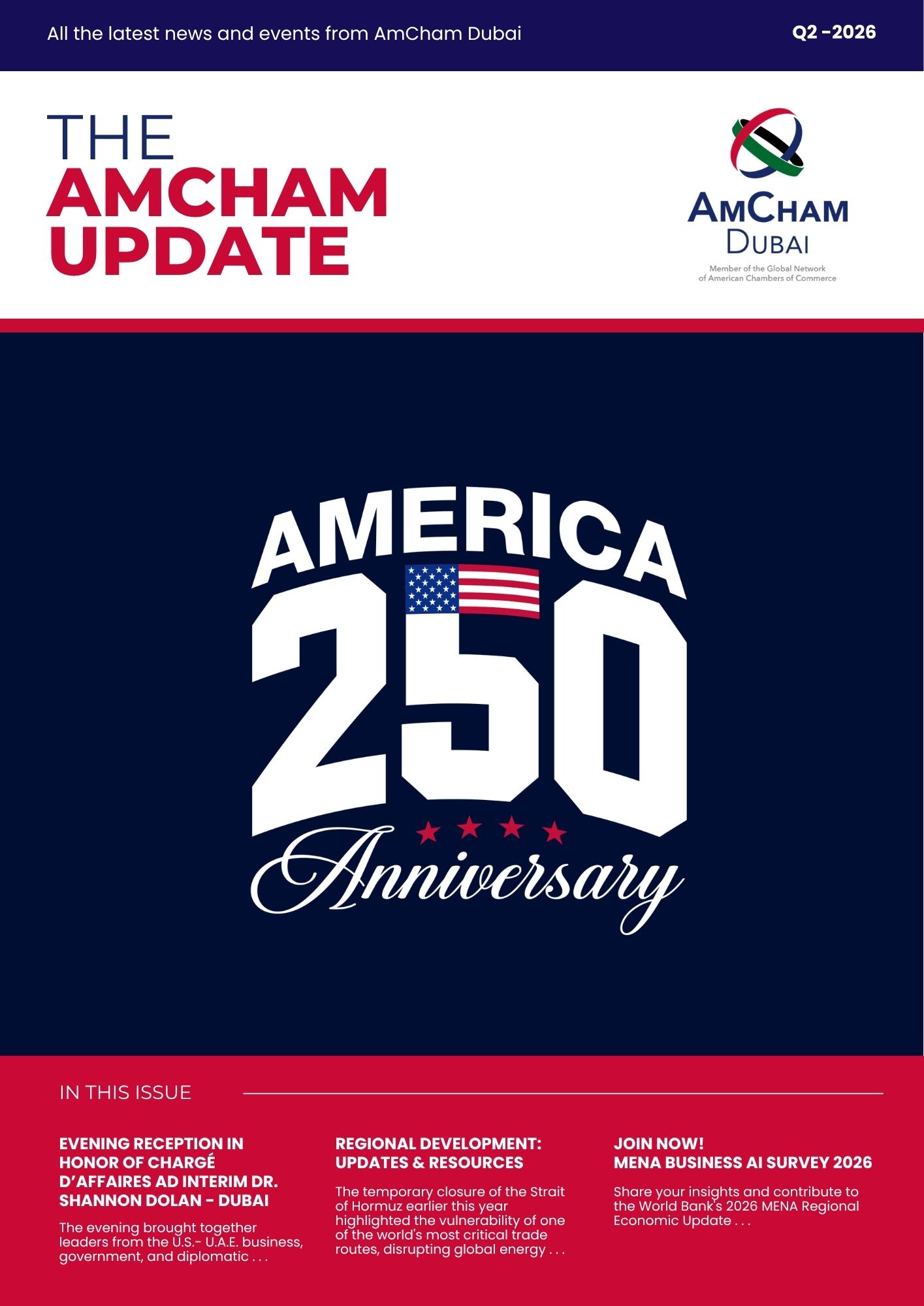 The AmCham Dubai Update Q2-2026 Newsletter