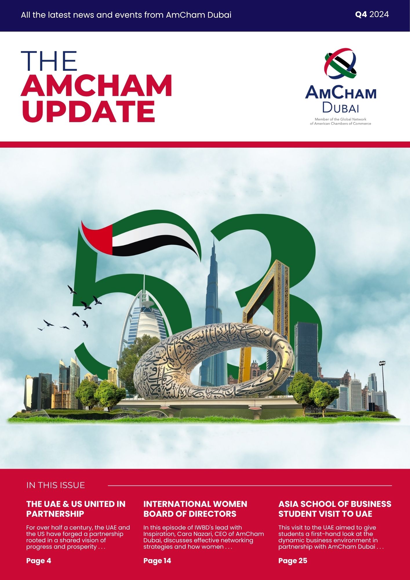 Building Bridges, Driving Impact – AmCham Dubai Q4 2024 Highlights