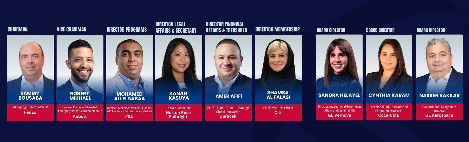 Board of Directors 2026-2027