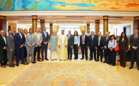 His Highness Sheikh Saud bin Saqr Al Qasimi hosts MoU signing between AmCham Dubai and RAKEZ